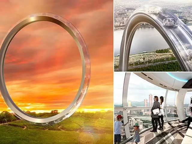Seoul Ring؛ ساخت بزرگترین چرخ و فلک بدون پره جهان تا سال ۲۰۲۵ در سئول کره جنوبی