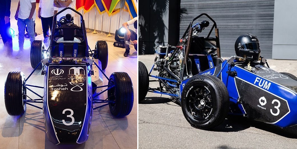 رونمایی از اولین خودرو فرمول یک ایرانی