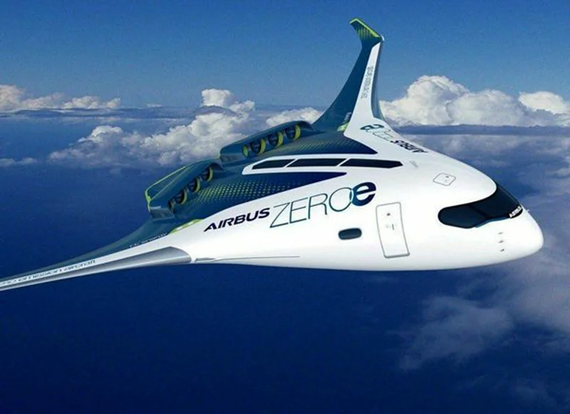 سوپرایز بزرگ ایرباس: طراحی هواپیمای هیدروژنی