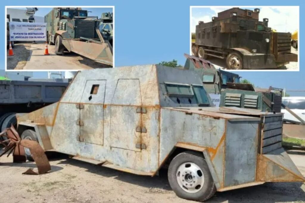 «هیولا»؛ خودروهای زرهی کارتل های مواد مخدر مکزیک به سبک فیلم «مد مکس»