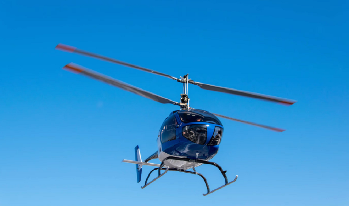 اولین هلیکوپتر هیدروژنی سرنشین‌دار جهان