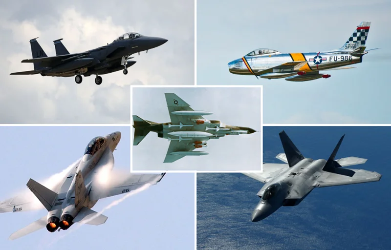بررسی تحولات ۶ نسل جنگنده ها در طور تاریخ جنگ های هوایی؛ از نسل اول تا نسل پنجم