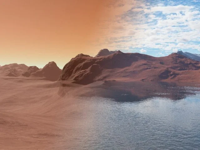محققان به شواهد جدیدی مبنی بر وجود اقیانوس و حیات در گذشته مریخ دست پیدا کردند