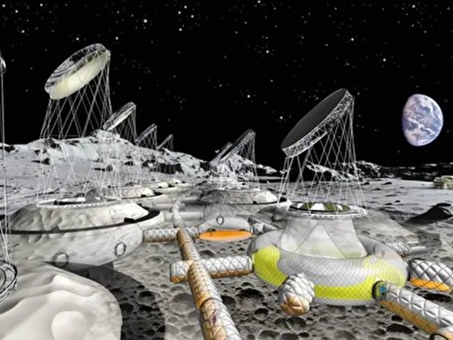 اولین پایگاه‌های انسان روی ماه می‌توانند سازه‌های باد شدنی باشند