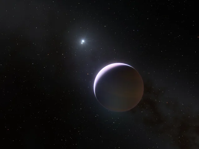 اخترشناسان برای نخستین بار، سیاره‌ای را در نزدیکی ستاره‌ای با سه برابر جرم خورشید رصد کردند